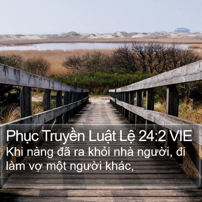 Phục Truyền Luật Lệ 24:2 VIE Bible Verse Image