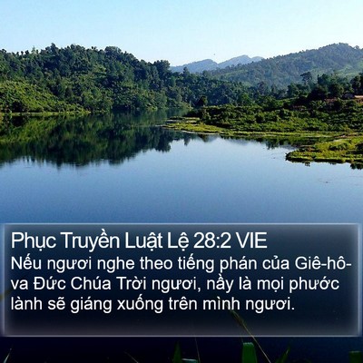 Phục Truyền Luật Lệ 28:2 VIE Bible Verse Image