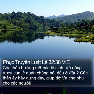 Phục Truyền Luật Lệ 32:38 VIE Bible Verse Image