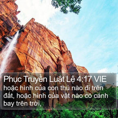 Phục Truyền Luật Lệ 4:17 VIE Bible Verse Image