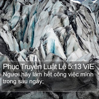 Phục Truyền Luật Lệ 5:13 VIE Bible Verse Image