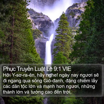 Phục Truyền Luật Lệ 9:1 VIE Bible Verse Image