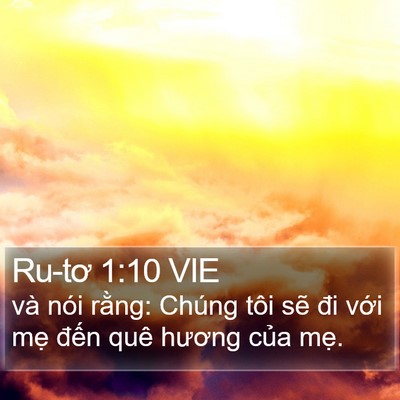 Ru-tơ 1:10 VIE Bible Verse Image