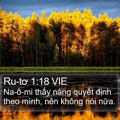 Ru-tơ 1:18 VIE Bible Verse Image