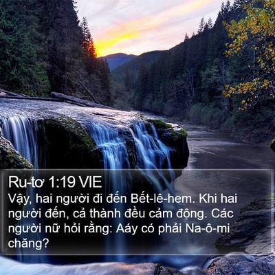 Ru-tơ 1:19 VIE Bible Verse Image