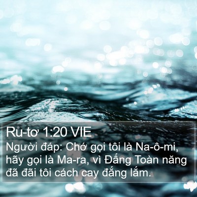 Ru-tơ 1:20 VIE Bible Verse Image