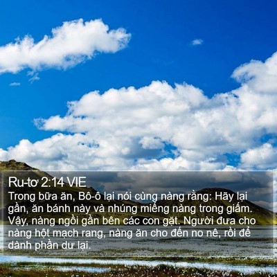 Ru-tơ 2:14 VIE Bible Verse Image