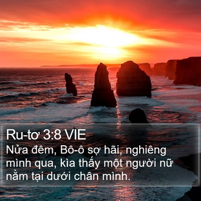 Ru-tơ 3:8 VIE Bible Verse Image