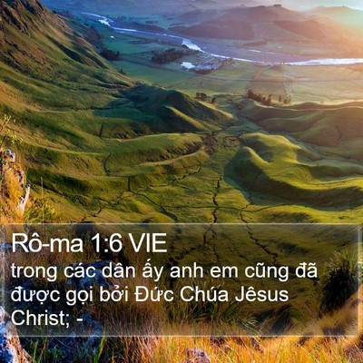 Rô-ma 1:6 VIE Bible Verse Image