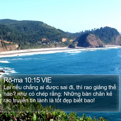 Rô-ma 10:15 VIE Bible Verse Image