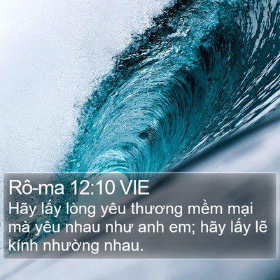 Rô-ma 12:10 VIE Bible Verse Image