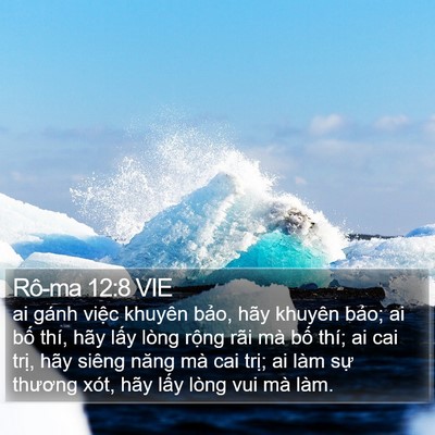 Rô-ma 12:8 VIE Bible Verse Image