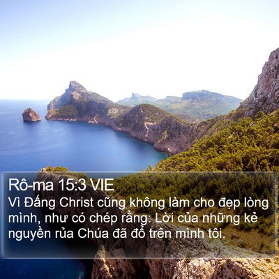 Rô-ma 15:3 VIE Bible Verse Image