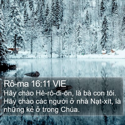 Rô-ma 16:11 VIE Bible Verse Image