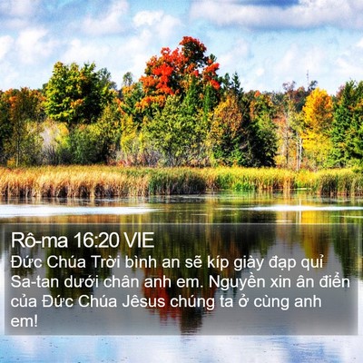 Rô-ma 16:20 VIE Bible Verse Image