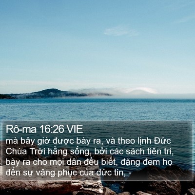 Rô-ma 16:26 VIE Bible Verse Image