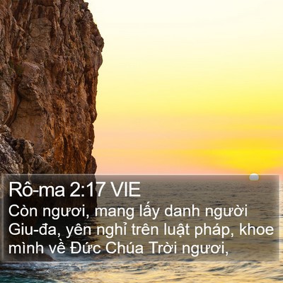 Rô-ma 2:17 VIE Bible Verse Image