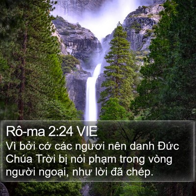 Rô-ma 2:24 VIE Bible Verse Image