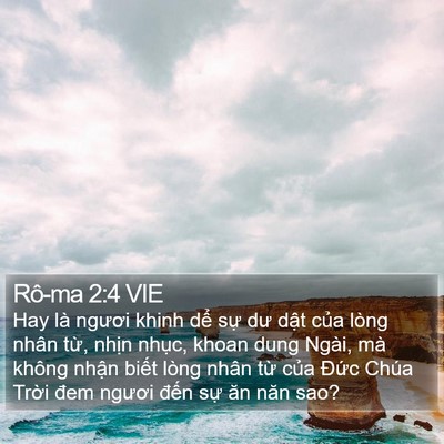 Rô-ma 2:4 VIE Bible Verse Image