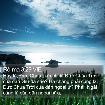 Rô-ma 3:29 VIE Bible Verse Image