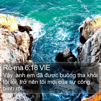 Rô-ma 6:18 VIE Bible Verse Image