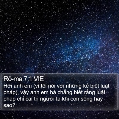 Rô-ma 7:1 VIE Bible Verse Image