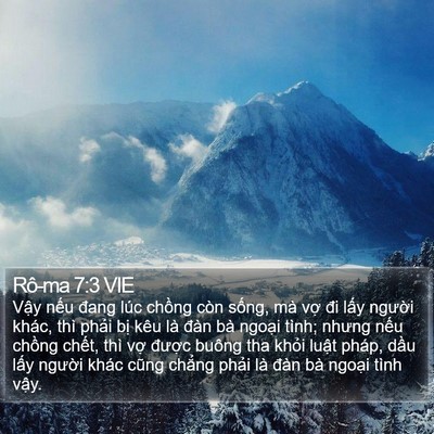 Rô-ma 7:3 VIE Bible Verse Image