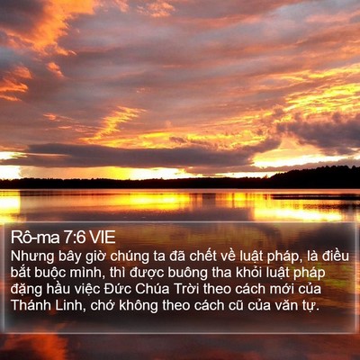 Rô-ma 7:6 VIE Bible Verse Image