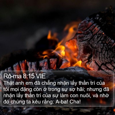 Rô-ma 8:15 VIE Bible Verse Image