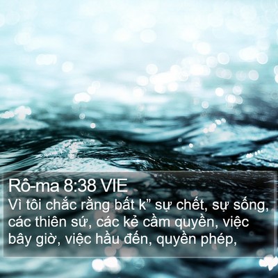 Rô-ma 8:38 VIE Bible Verse Image