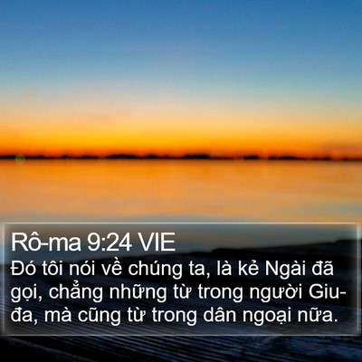 Rô-ma 9:24 VIE Bible Verse Image
