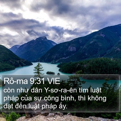 Rô-ma 9:31 VIE Bible Verse Image