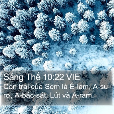 Sáng Thế 10:22 VIE Bible Verse Image