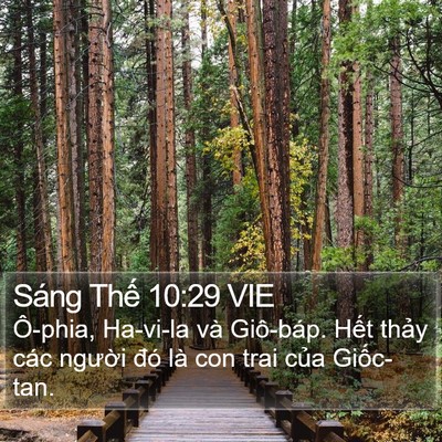 Sáng Thế 10:29 VIE Bible Verse Image