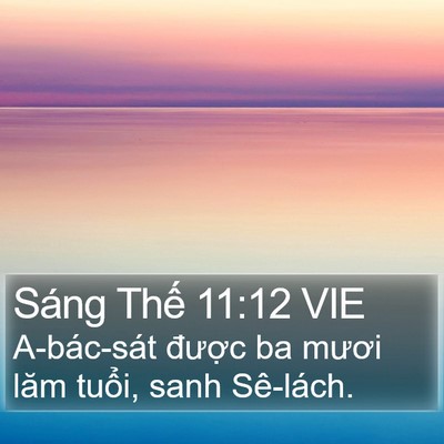 Sáng Thế 11:12 VIE Bible Verse Image