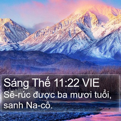 Sáng Thế 11:22 VIE Bible Verse Image