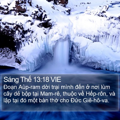 Sáng Thế 13:18 VIE Bible Verse Image