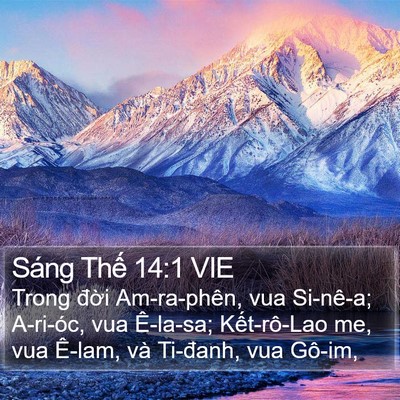 Sáng Thế 14:1 VIE Bible Verse Image