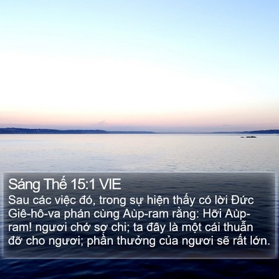 Sáng Thế 15:1 VIE Bible Verse Image