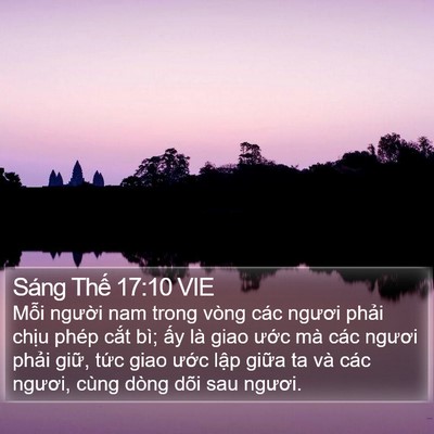 Sáng Thế 17:10 VIE Bible Verse Image