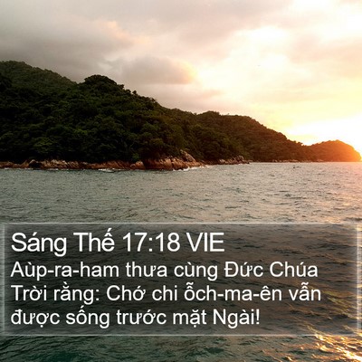 Sáng Thế 17:18 VIE Bible Verse Image