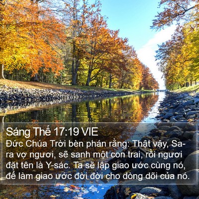 Sáng Thế 17:19 VIE Bible Verse Image