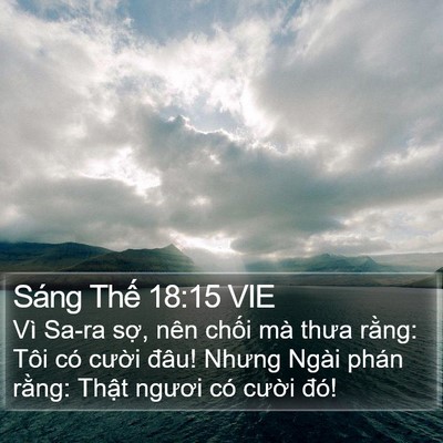 Sáng Thế 18:15 VIE Bible Verse Image