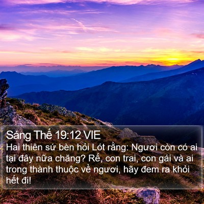 Sáng Thế 19:12 VIE Bible Verse Image