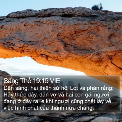 Sáng Thế 19:15 VIE Bible Verse Image