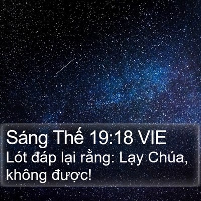 Sáng Thế 19:18 VIE Bible Verse Image