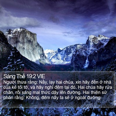 Sáng Thế 19:2 VIE Bible Verse Image
