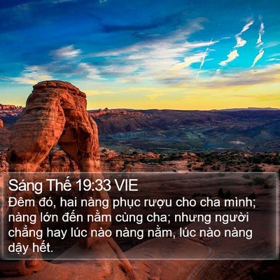 Sáng Thế 19:33 VIE Bible Verse Image