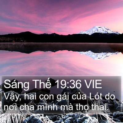 Sáng Thế 19:36 VIE Bible Verse Image