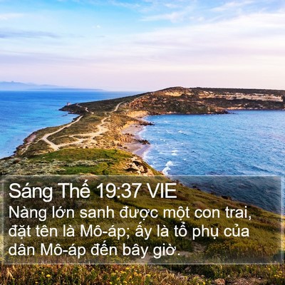 Sáng Thế 19:37 VIE Bible Verse Image